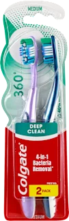 Colgate 360 Deep Clean četkica za zube 2 komada