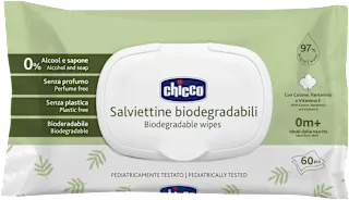 Chicco biorazgradive vlažne maramice sa poklopcem 60 komada