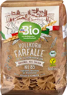 dmBio integralna testenina Farfalle 500g