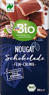 dmBio nugat čokolada 100g