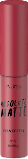 Aura Absolute Matte tečni ruž 605 Checkmatte 7ml