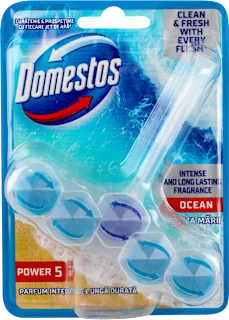 Domestos Power 5 Ocean osveživač za WC 2 komada