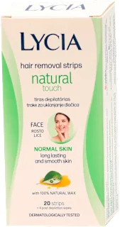 Natural touch trake za depilaciju lica, 20 kom
