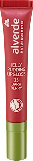 Alverde Jelly Pudding sjaj za usne 35 Dark Berry