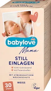 Babylove Mama jastučići za dojilje beli 30 komada