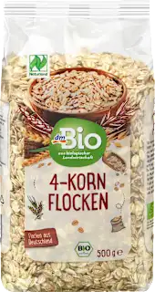 dmBio pahuljice od 4 vrste žitarica 500g