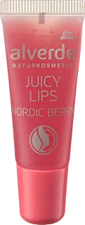 Alverde Juicy Lips sjaj za usne Nordic Berry 8ml