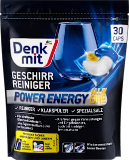 Denkmit Power Energy All in One tablete za mašinsko pranje sudova 30 komada