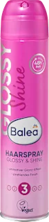 Balea Glossy & Shine sprej za sjaj i učvršćivanje kose 300ml