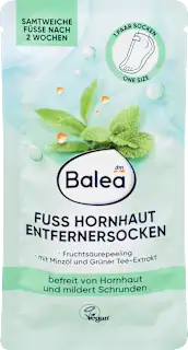 Balea maska za stopala u obliku čarapa 1 par