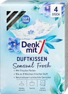 Denkmit Sensual Fresh mirišljavi jastučići za orman 4 komada