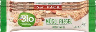 dmBio musli štanglica ovas i orah 3x35g