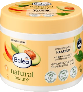 Balea Natural Beauty pakovanje za kosu avokado i mango 300ml