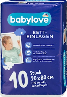 Babylove podloga za krevet 10 komada