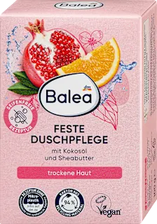 Balea čvrsti gel za tuširanje narandža i nar 100g