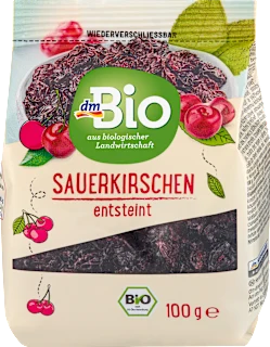 dmBio sušene višnje bez koštica 100g