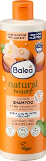 Balea Natural Beauty blagi šampon za kovrdžavu i talasastu kosu 400ml