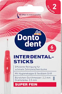 Dontodent interdentalne četkice ISO 2 super tanke 6 komada