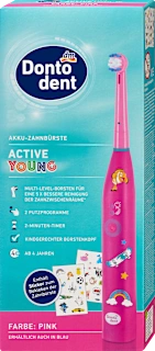 Dontodent Active Young električna četkica za zube roze