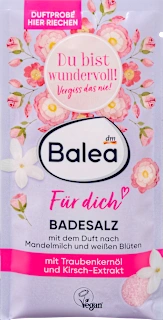 Balea so za kupanje bademovo mleko i beli cvetovi 80g