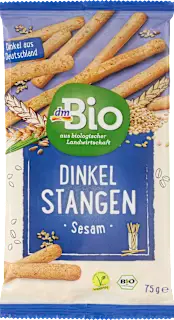 dmBio štapići od spelte sa susamom 75g