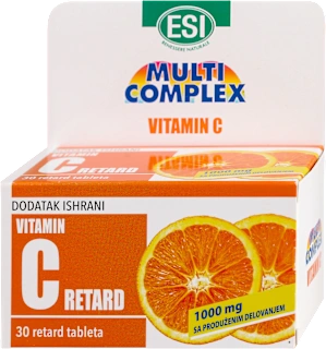 MULTI COMPLEX VITAMIN C 100mg tablete RETARD sa..., 30 kom