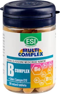 MULTI COMPLEX B COMPLEX + Selen i Coenzym Q10..., 50 kom
