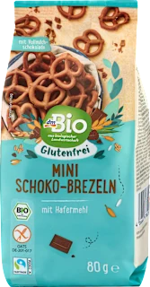 dmBio mini čokoladne perece bez glutena 80g