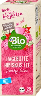 dmBio voćni čaj hibiskus i šipak 20 kesica