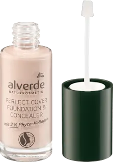 Alverde Perfect Cover tečni puder i korektor 05 Porcelain