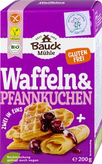 Bauck Mühle organska mešavina za vafle i palačinke bez glutena 200g