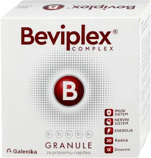 B COMPLEX granule - dodatak ishrani, 30 kom