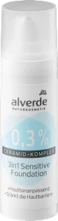 Alverde Sensitiv tečni puder za lice 3u1 30ml
