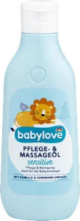 Babylove Sensitive ulje za masažu beba kamilica i sojino ulje