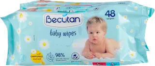 Becutan vlažne maramice s ekstraktom kamilice 144 komada