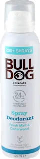 Bulldog dezodorans sprej Fresh Mint & Cedarwood 125ml