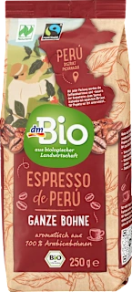 dmBio espresso kafa iz Perua 250g