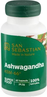 Ashwagandha KSM-66® kapsule, 60 kom