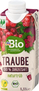 dmBio mutni sok crvenog grožđa 330ml