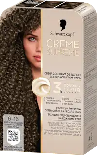 Creme Supreme farba za kosu 6.16 Cool Pearly Brown