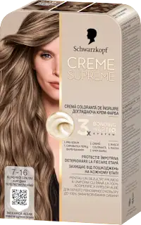Creme Supreme farba za kosu 7.16 Cool Ash Blonde