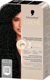 Creme Supreme farba za kosu 1.0 Deep Black