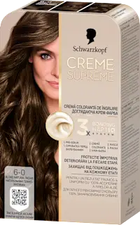 Creme Supreme farba za kosu 6.0 Natural Light Brown