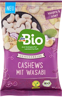 dmBio indijski orah u testu sa renom i wasabijem 50g