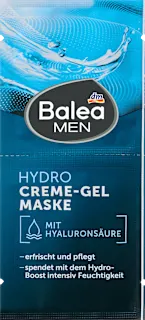 Balea Men Hydro krem-gel maska za lice 2x8ml