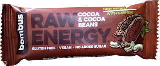Bombus Raw Energy kakao i kakao zrno 50g