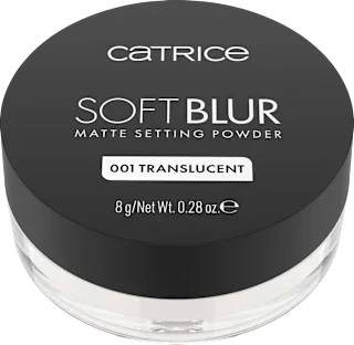 Catrice Soft Blur Matte puder u prahu za setovanje 001 Translucent