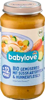 Babylove kašica pirinač sa povrćem, krompirom i piletinom 250g
