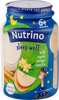 sleep well- mlečna kašica sa jabukom, pšenicom i..., 190 g