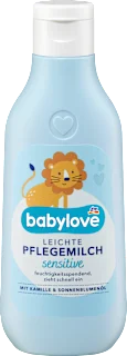 Babylove Sensitive mleko za telo sa kamilicom i suncokretovim uljem 250ml
